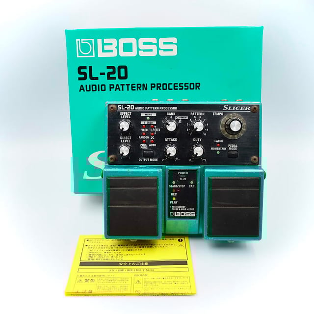 Boss SL-20 Slicer Audio Pattern Processor With Original Box Guitar Effect Pedal ZW90543 | Reverb