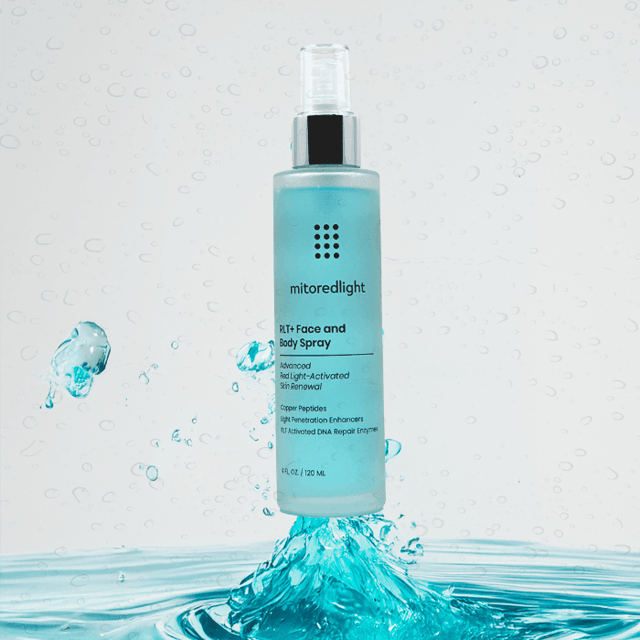 MitoAURA™: Red Light Therapy Enhancing Face & Body Spray