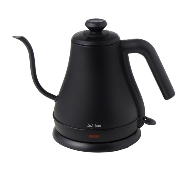 Leaf & Bean Electric Goose Neck Kettle 800mL Black