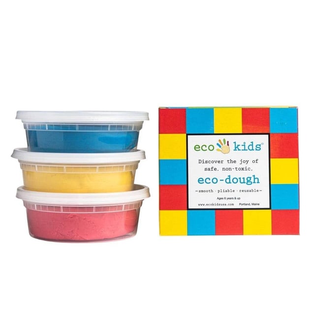 eco-dough - Natural Play Dough - 3 Pack