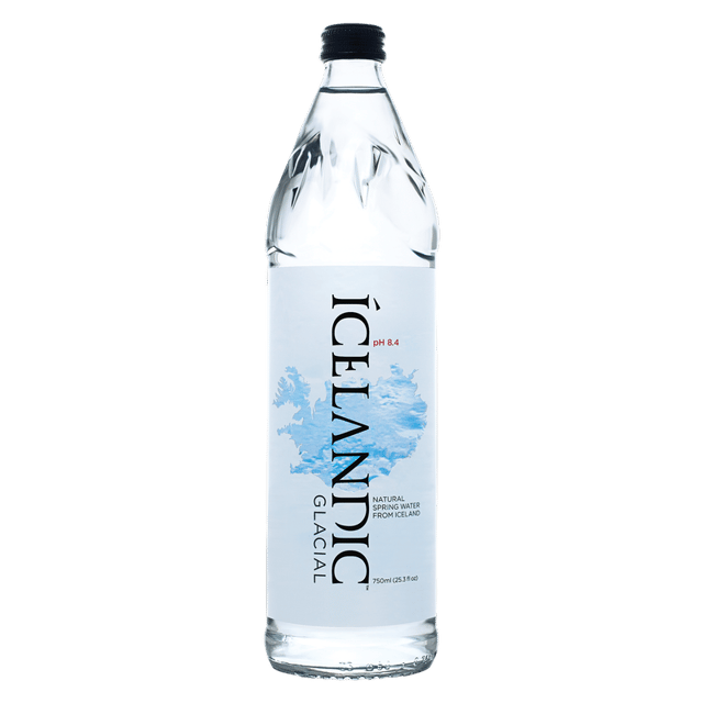 Icelandic Glacial Spring Water 750ml Glass Bottle