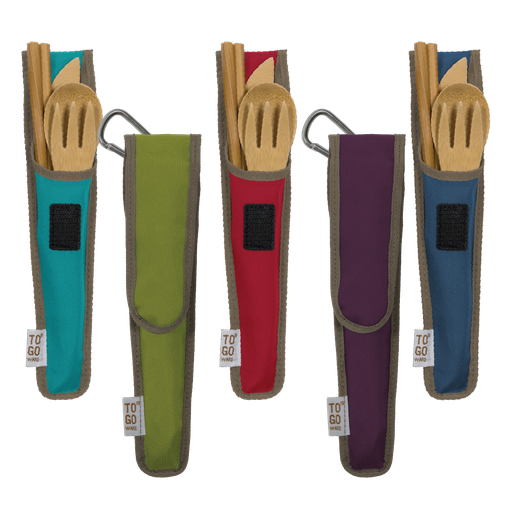 To-Go Ware Classic Reusable Bamboo Utensil Set