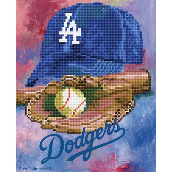 Los Angeles Dodgers Sporticulture Diamond Art Craft Kit