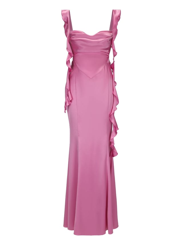 Caroline Dress (Magenta)