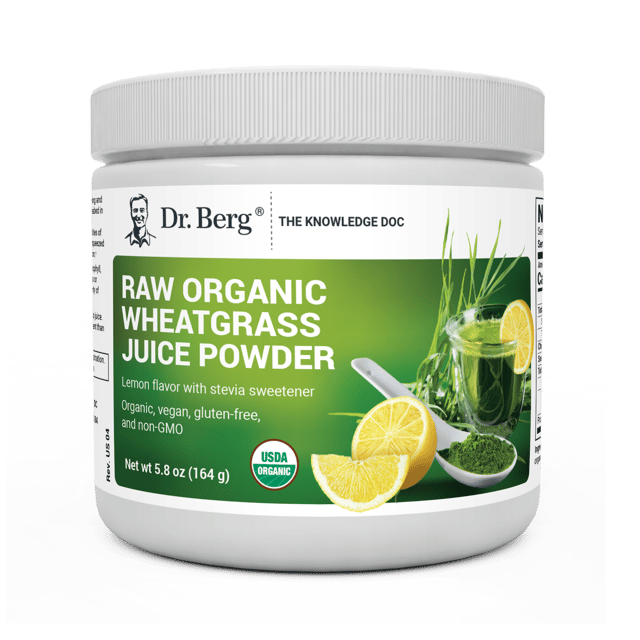 Raw Organic Wheatgrass Juice Powder