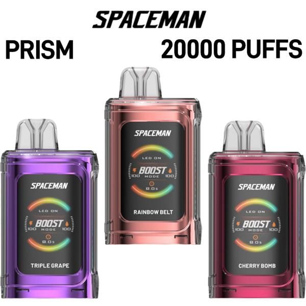 Space Man Prism 20K Rechargeable Vape - $6.99