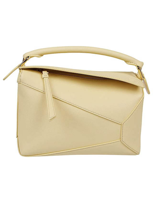 Loewe Women Puzzle Edge Small Leather Handbag