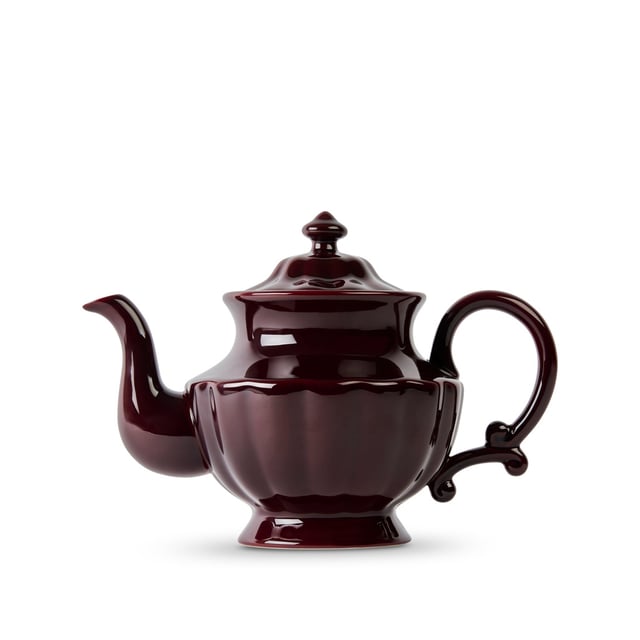 Ancora Teapot Burgundy