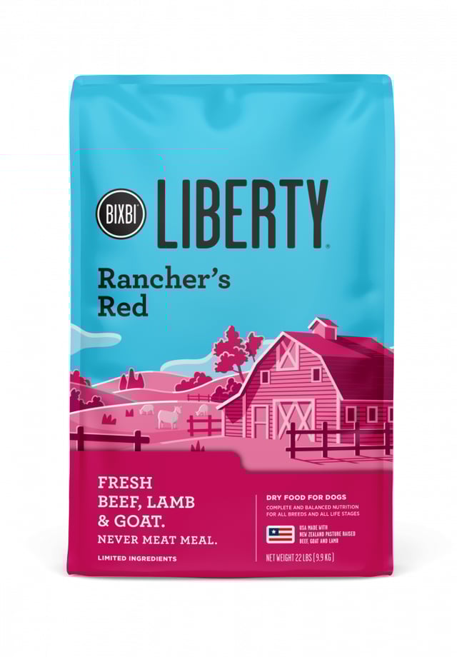 BIXBI LIBERTY Rancher's Red (Beef, Lamb, Goat) Kibble