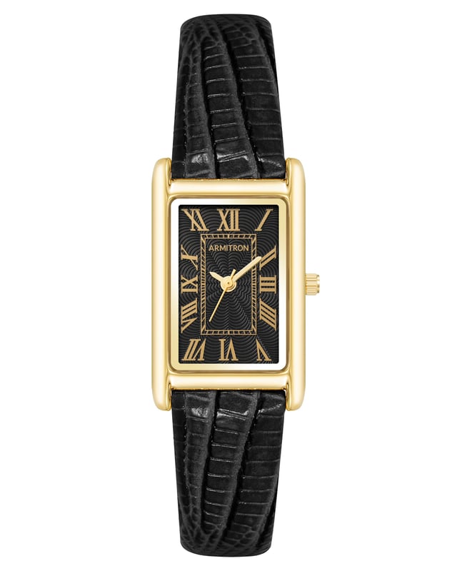 Tilly™ | 20mm, Black Leather/Lizard