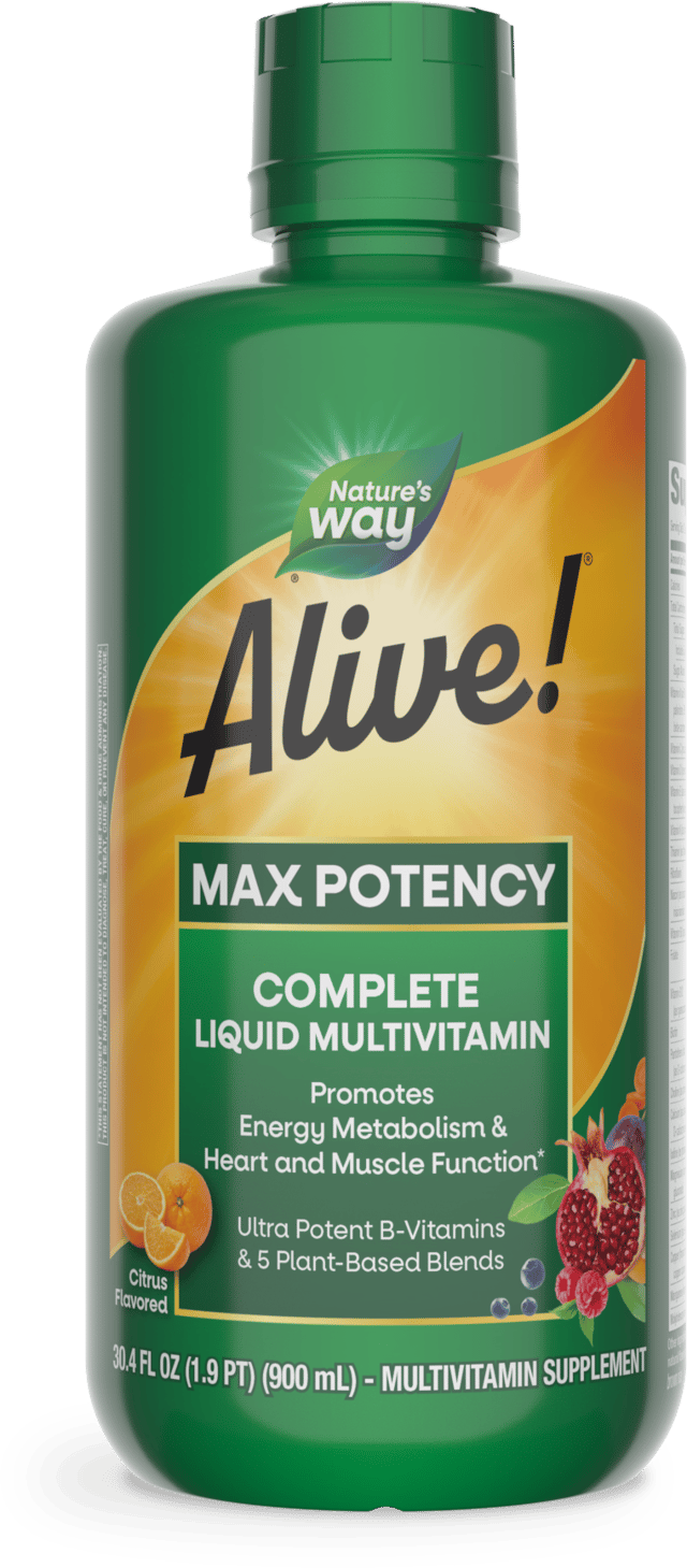 Alive!® Max Potency Liquid Multivitamin