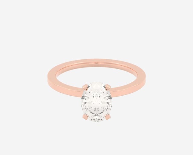The Square Solitaire — Oval