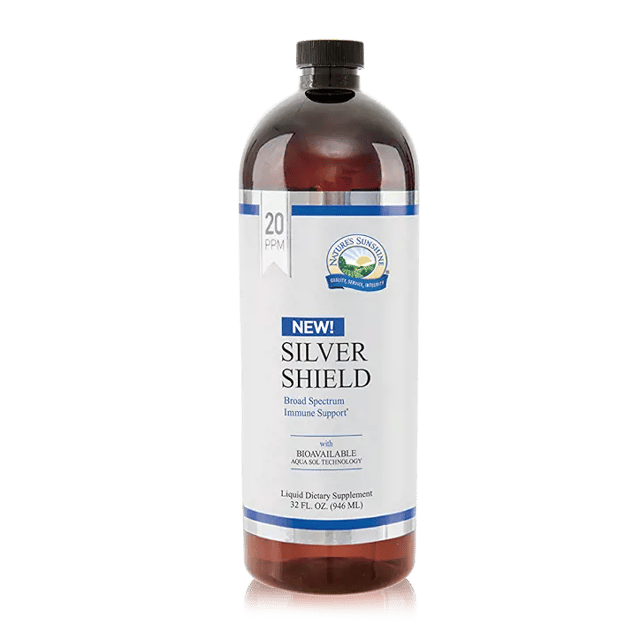 Silver Shield w/ Aqua Sol