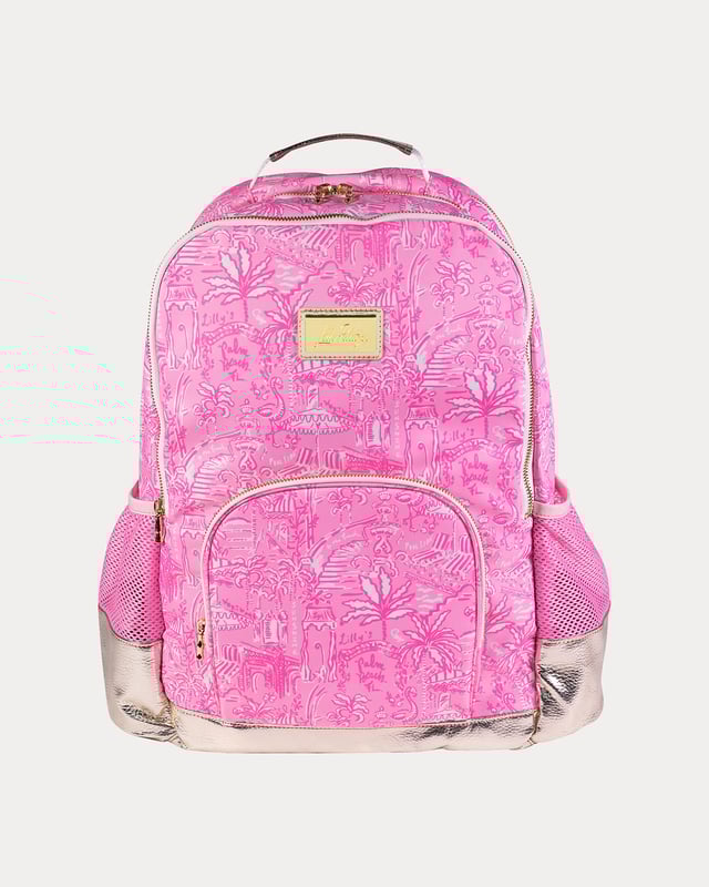 Printed Backpack