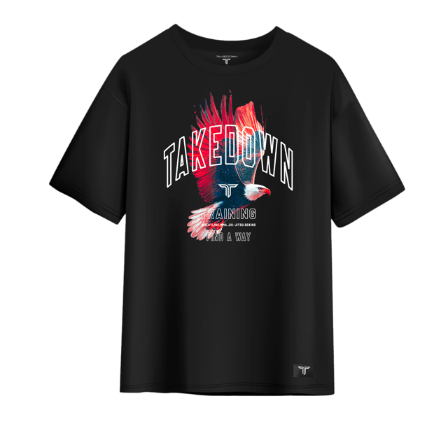 'Murica Oversized T-Shirt - Black