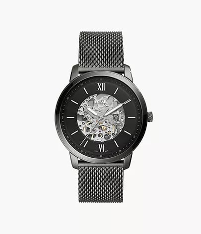 Neutra Automatic Smoke Stainless Steel Watch