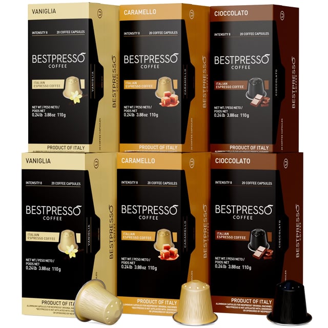 Flavored Variety Pack - 120 Capsules