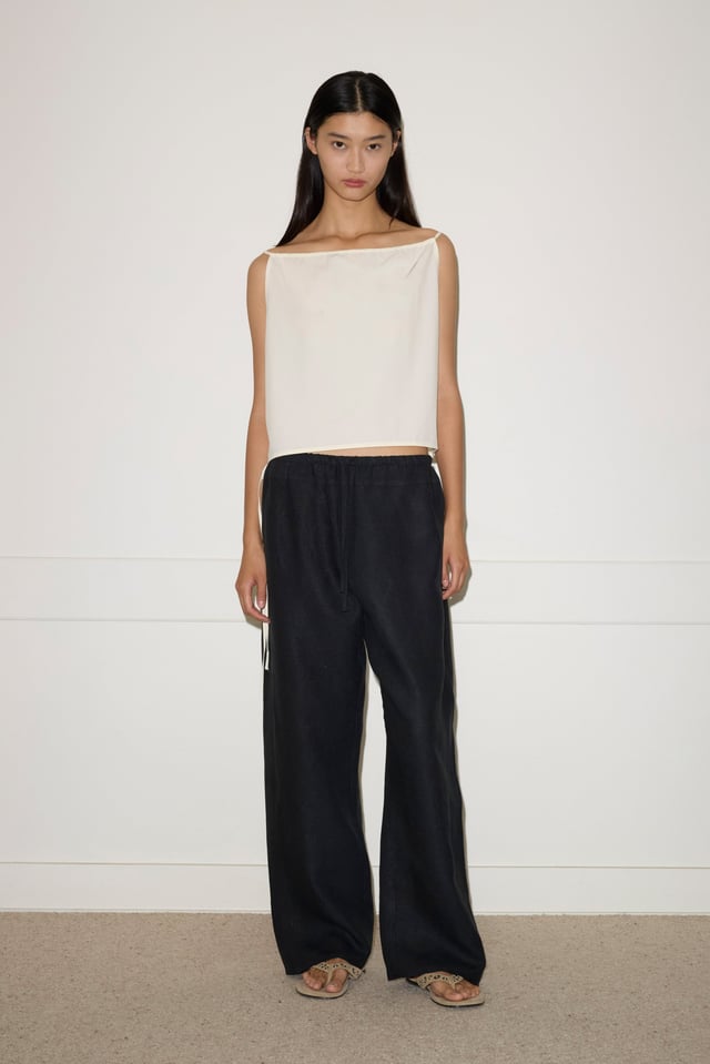 Simple Top - Butter White