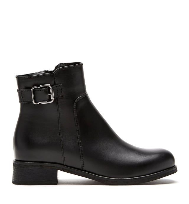 CARLEE LEATHER BOOTIE