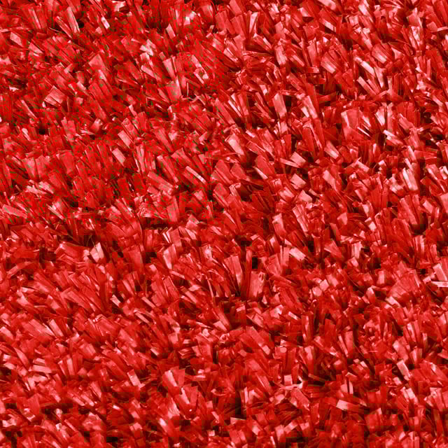 Outdoor Artificial Event Turf with Marine Backing Red