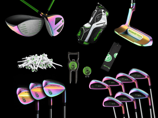 BombTech Golf 4.0 Volcano Torched Full Set