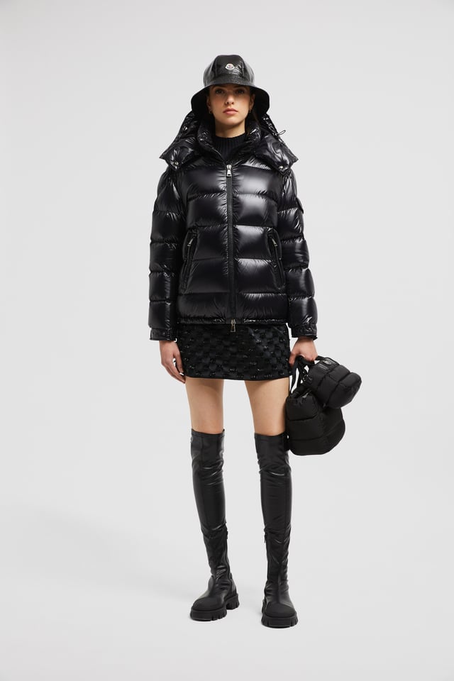 Maire Hooded Short Down Jacket