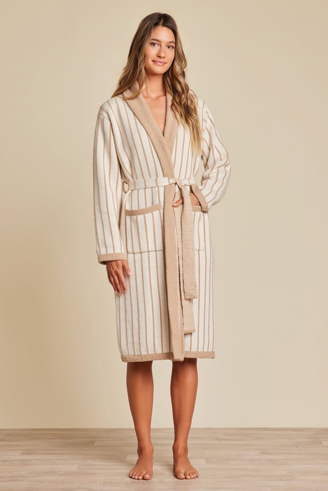 CozyChic® Cotton Pinstripe Robe