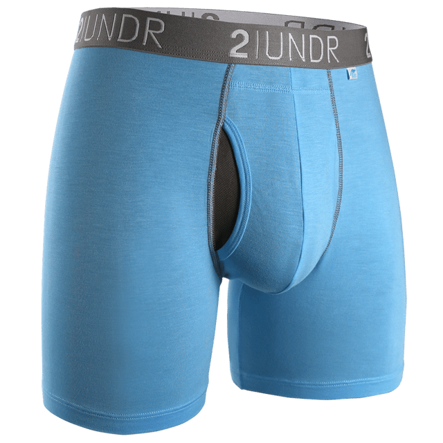 Swing Shift 6" Boxer Brief - Light Blue