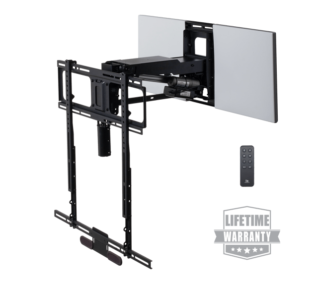 MM815 Motorized Drop Down & Swivel TV Mount