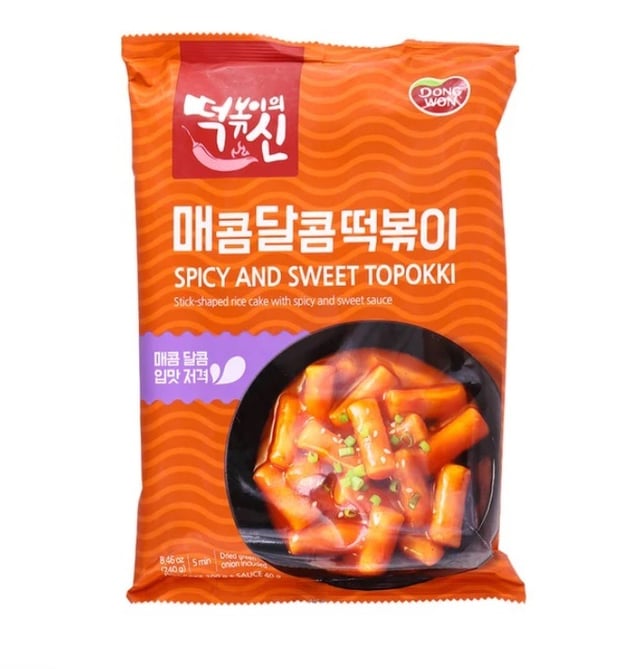 Dongwon Spicy and Sweet Topokki Rice Cake