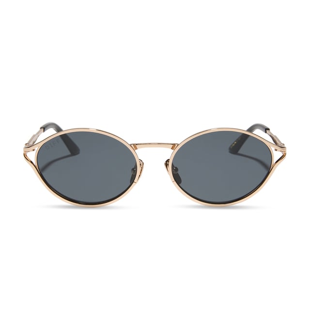JESSIE JAMES DECKER - LIMONCELLO + GOLD + GREY SUNGLASSES