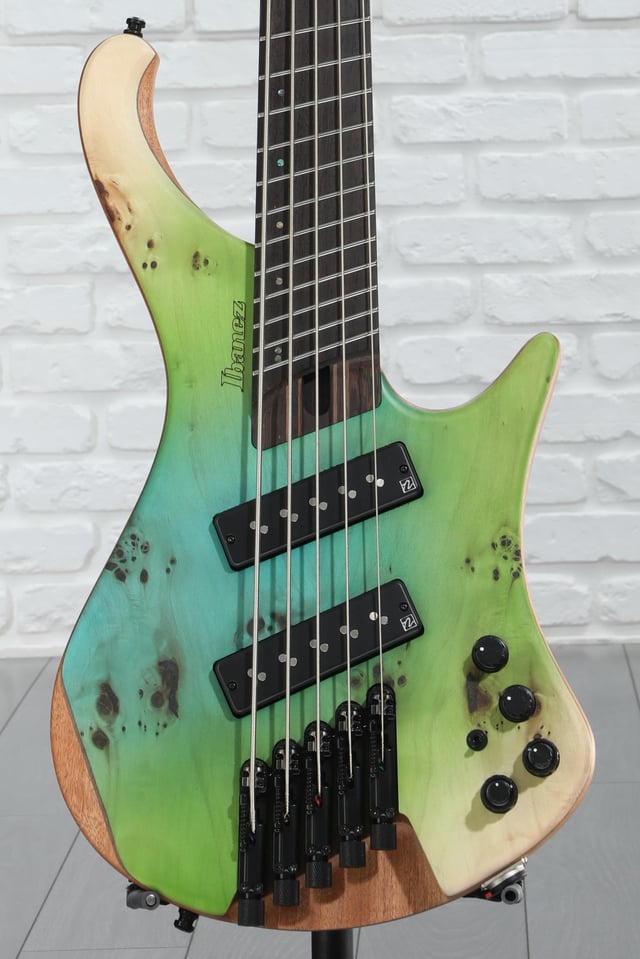 Ibanez Bass Workshop EHB1505MS Bass Guitar - Ocean Inlet Flat