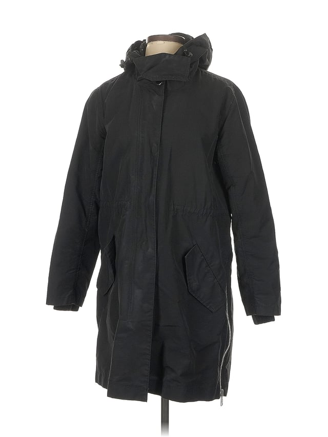 Madewell Black Raincoat Size XS