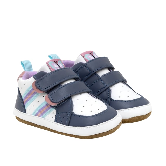 Space Dye Sharks Water Shoes in Medium Blue