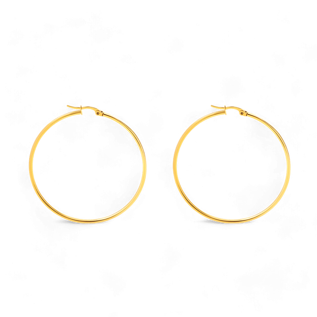 Lynette Large Hoop Earrings