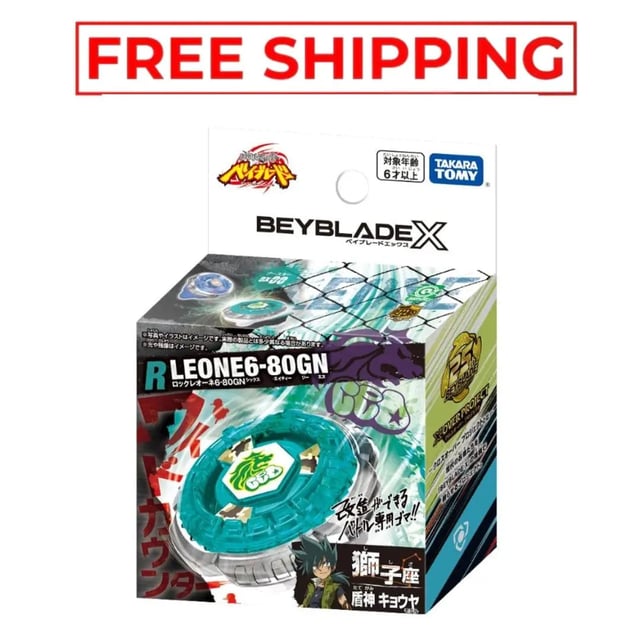 [Pre-Order] Takara Tomy Beyblade X BX-00/BXG-20 Rock Leone 6-80GN