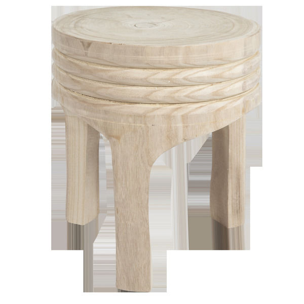 Solano Carved Stool