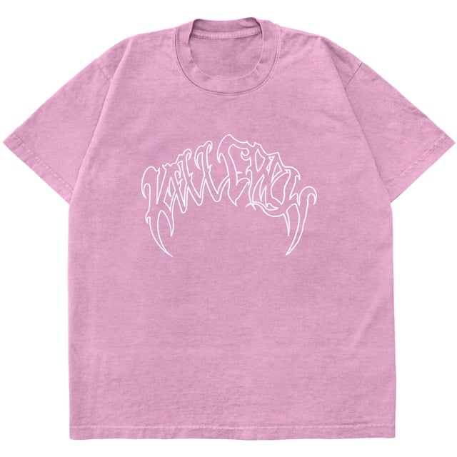 OVERSIZED "CLASSIC" T-SHIRT - PINK / WHITE