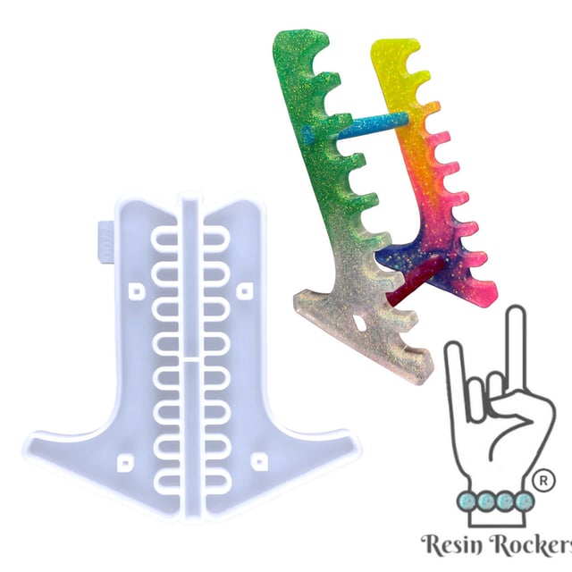 Large Pen Display Holder and Stand Silicone Mold