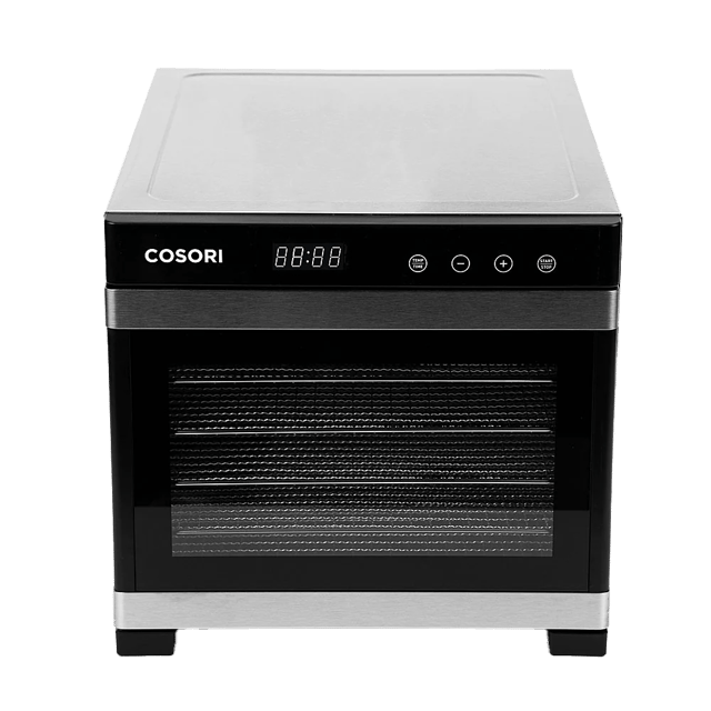 Premium Stainless Steel Food Dehydrator - Silver