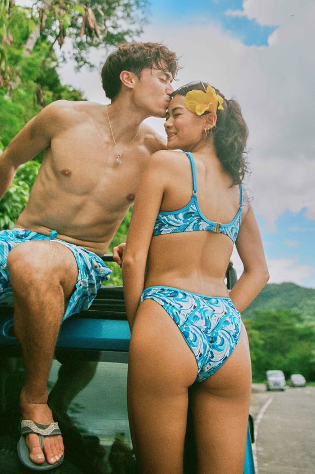Lydia Classic Medium Bottoms / Blue Crush FINAL SALE