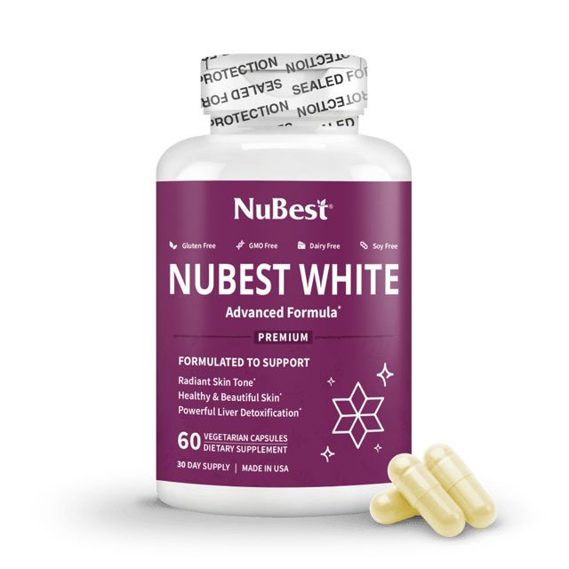 NuBest White, Skin Brightening Formula, 60 Vegan Capsules