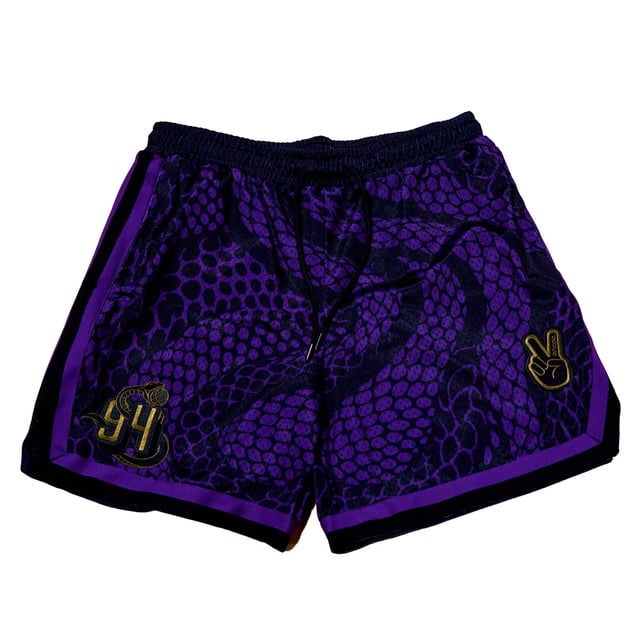 Deuce 2.0 Shorts | 94FT Purple+Gold Mamba