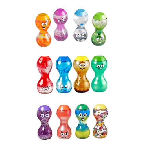 Express Your Feelings™ Sensory Bottles - 3 sets - 12pcs