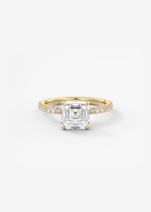 Royale Pavé | Asscher