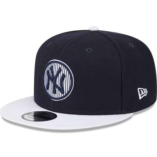 Men's New York Yankees  New Era Navy 2025 Batting Practice 9FIFTY Snapback Hat