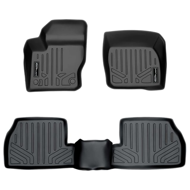 SMARTLINER Custom Fit Floor Liners For 2012-2018 Ford Focus Hatchback (No SR Models)