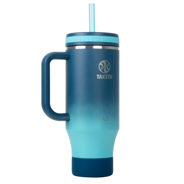 40oz Ombre Straw Tumbler