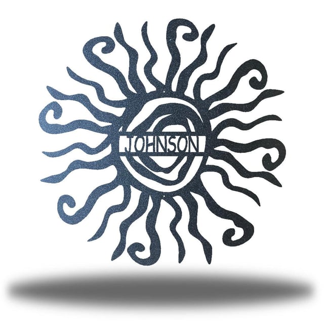 Wacky Sun Monogram