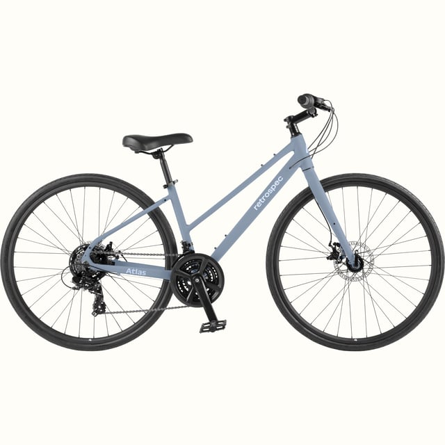 Atlas Fitness Hybrid Bike - Step Through 21-Speed